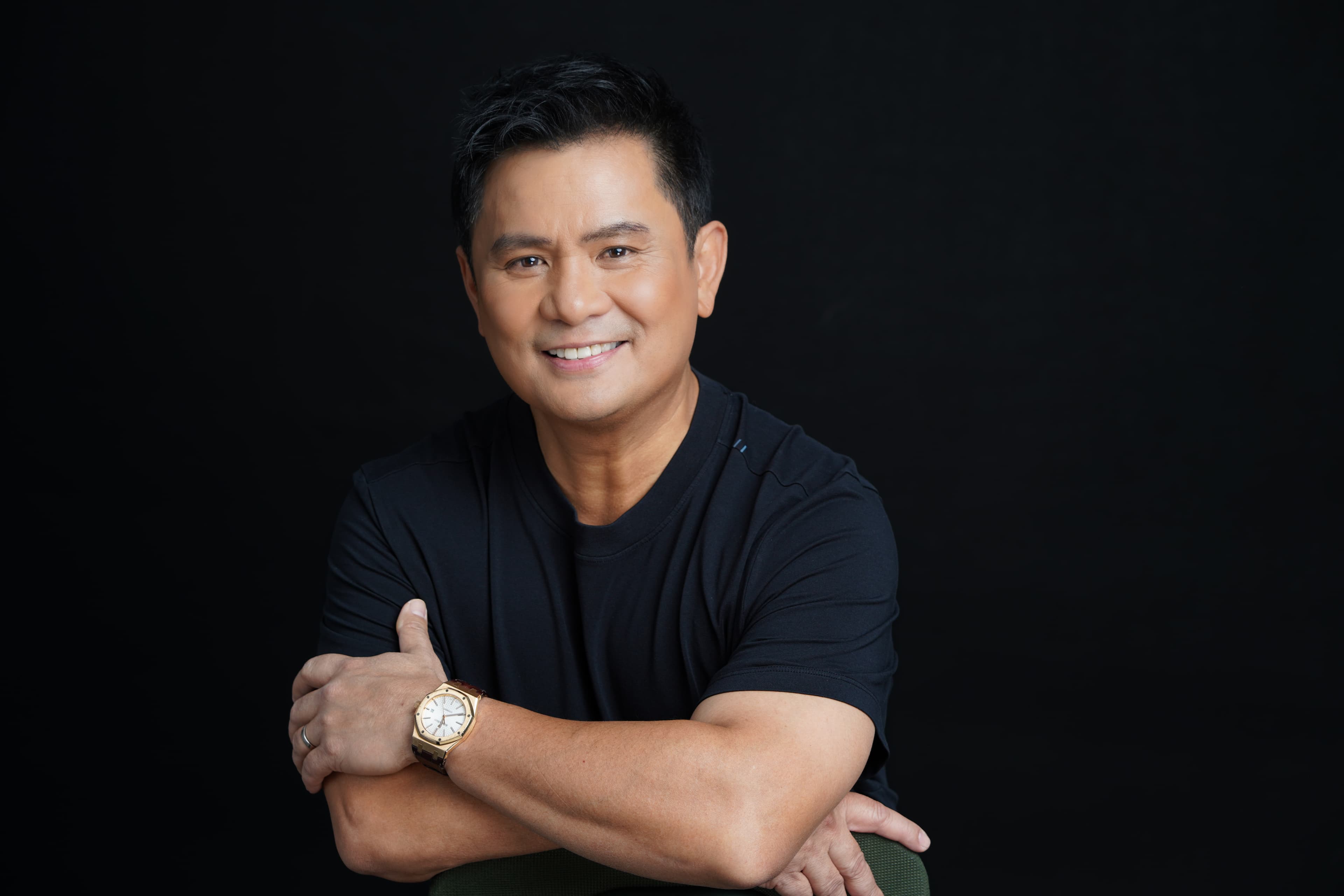 Portrait of Ogie Alcasid, Filipino actor and singer-songwriter
